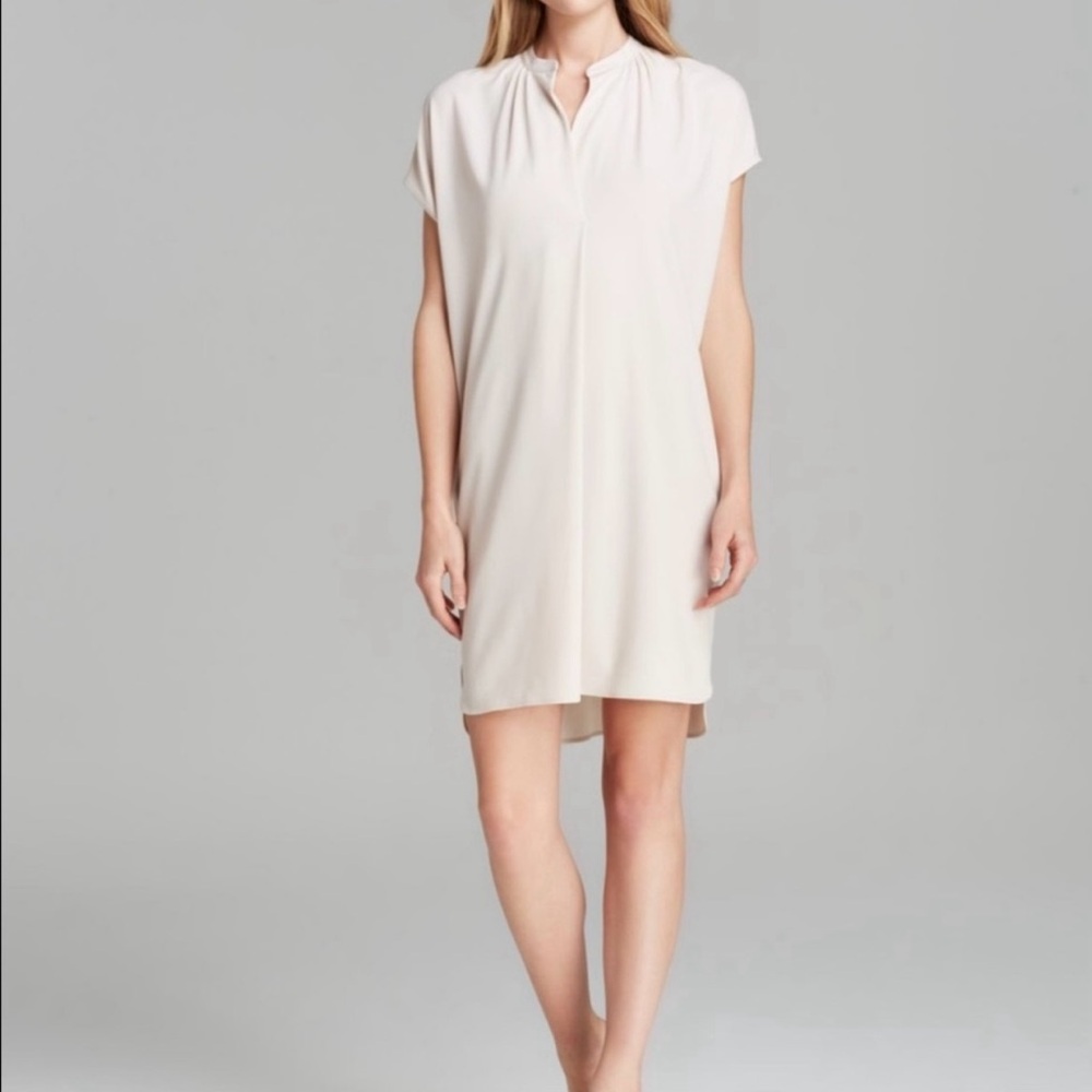 Vince Popover Dress, Ivory sz XS